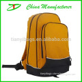 Comfortable 600D polyester school backpack bag
